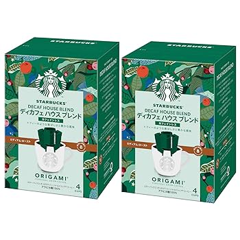 スターバックス パーソナルドリップコーヒー ハウスブレンド 5カップ分×2 Amazon.co.jp: スターバックス オリガミ パーソナルドリップ